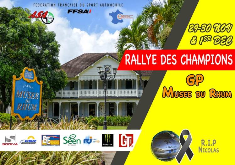 Flyer Rallye des Champions 2019
